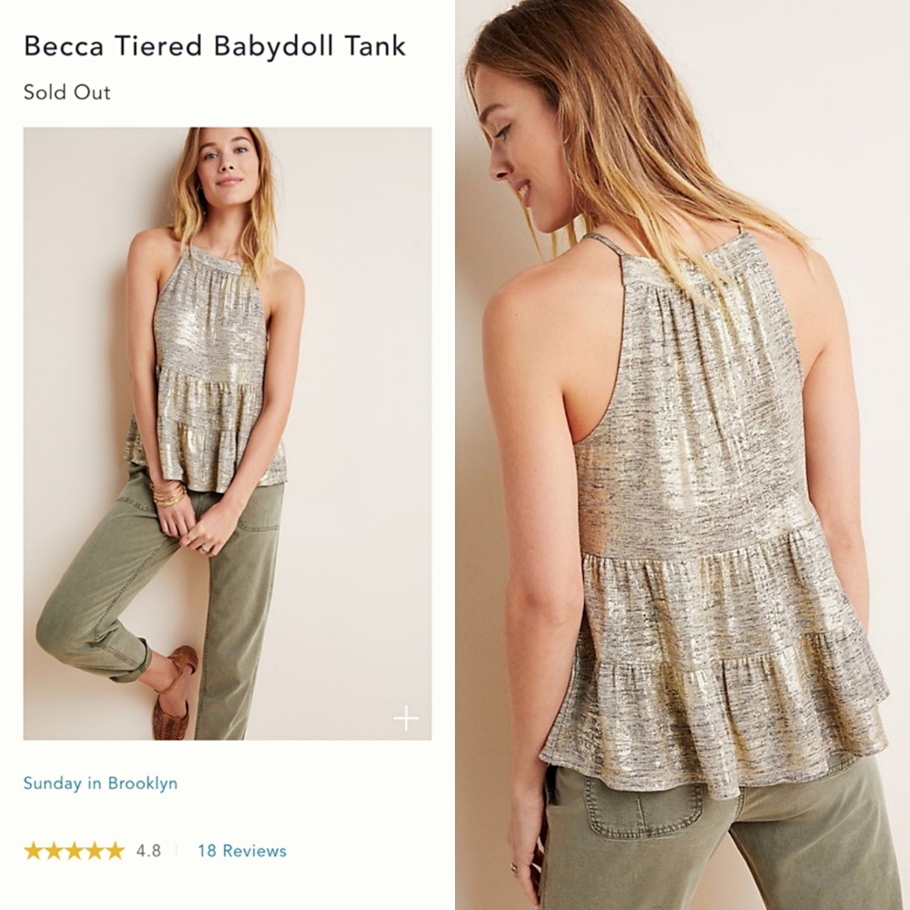 Sunday in Brooklyn Becca Tiered Babydoll Ta